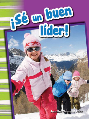 cover image of ¡Sé un buen líder!